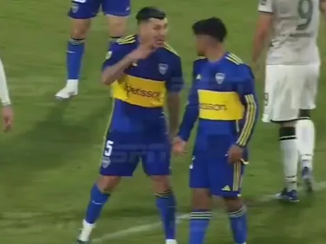No se vio en TV, el insulto de Gary Medel a un juvenil de Boca