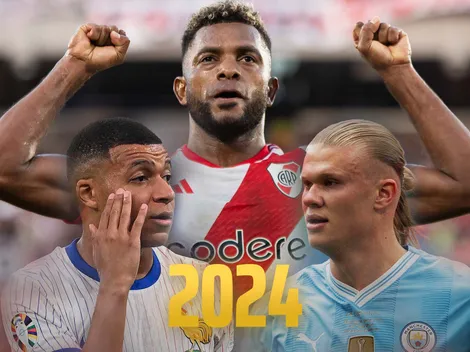 Superó a Haaland e igualó a Mbappé: Borja, entre los máximos goleadores del 2024