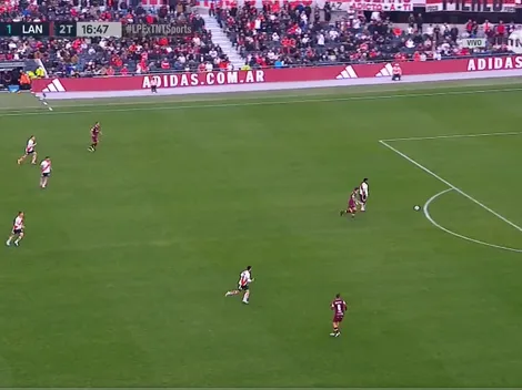 VIDEO| Borja aprovechó el error de Muñoz y marcó el gol del empate para River frente a Lanús