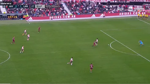 Borja empató el partido para River.