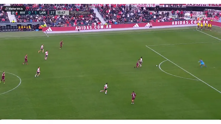 Borja empató el partido para River.