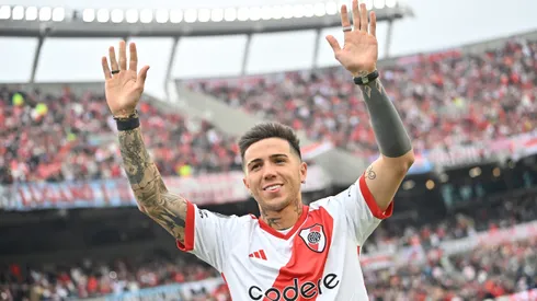 Enzo Fernández volvió al Monumental.