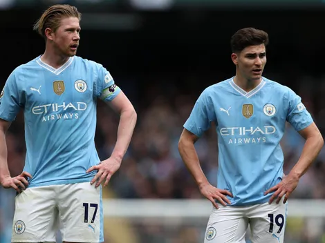 ¿Se queda Julián Álvarez? Kevin De Bryune acuerda su salida de Manchester City rumbo a Arabia