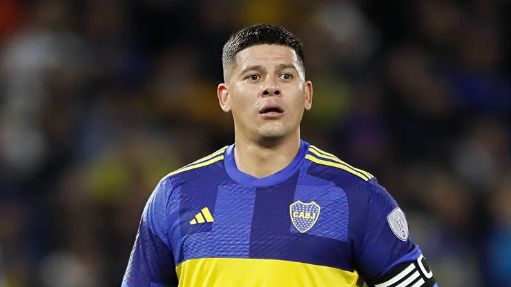 Marcos Rojo, capitán de Boca.