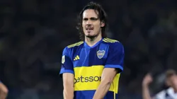 Edinson Cavani, figura y goleador de Boca.