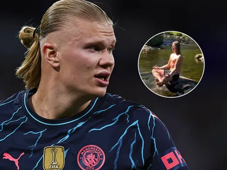 Erling Haaland reveló el duro entrenamiento al que lo sometió su padre durante la pretemporada