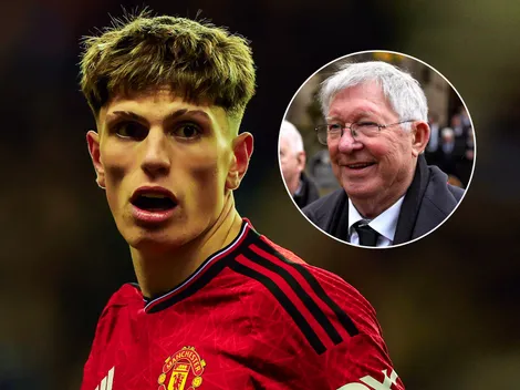 Sir Alex Ferguson describió en tres palabras lo que significa Alejandro Garnacho para el Manchester United