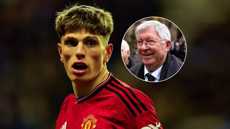 Sir Alex Ferguson describió en tres palabras lo que significa Alejandro Garnacho para el Manchester United