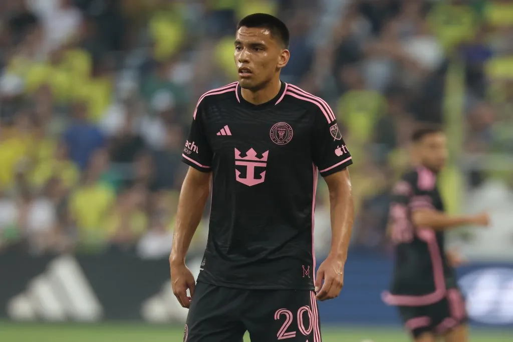 Diego Gómez viene de convertir en la última victoria de Inter Miami.