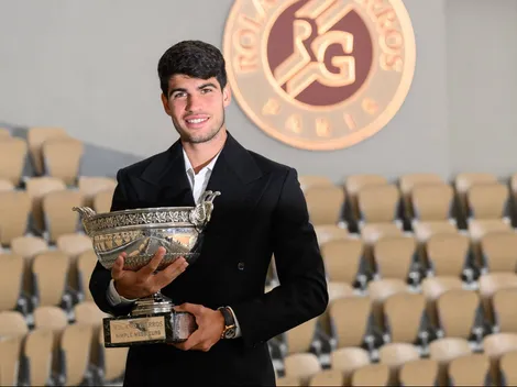 Alcaraz inmortalizó su primer Roland Garros con un tatuaje de la Torre Eiffel