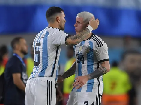 Leandro Paredes habló de Enzo Fernández en el medio del escándalo con Francia