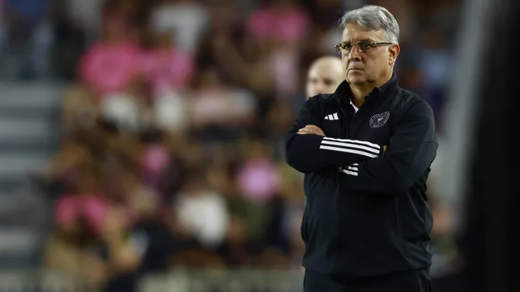 Gerardo Martino dirigiendo a Inter Miami.