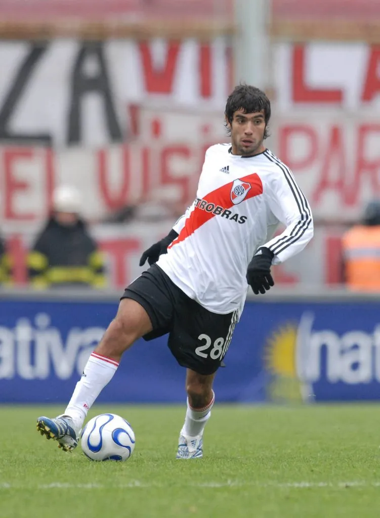 Augusto Fernández jugó en River entre 2006 y 2009. (Foto: IMAGO).