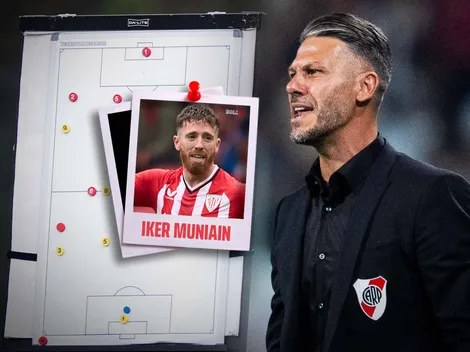 La posición que deberá inventar Demichelis si quiere integrar a Iker Muniain al XI de River