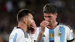 Messi y De Paul, referentes de la albiceleste.