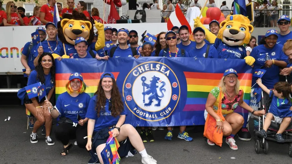 El grupo Chelsea Pride moviliza miles de fanáticos de los Blues.