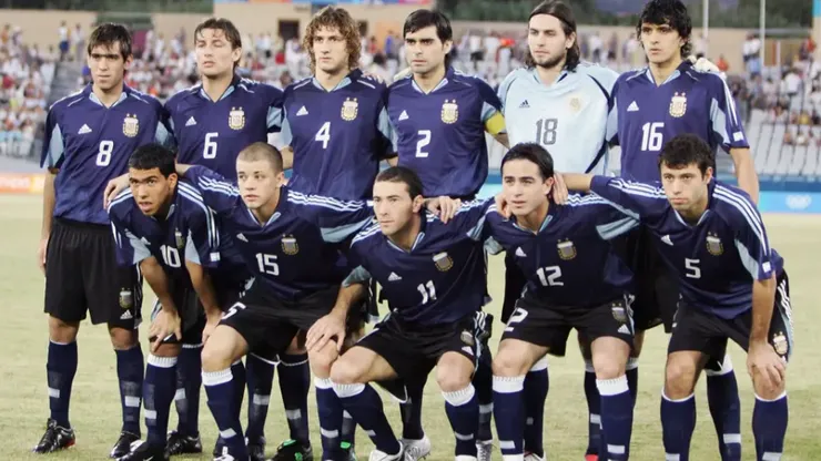 Argentina obtuvo tres medallas desde que el COI permite tres jugadores mayores para el campeonato de fútbol olímpico.