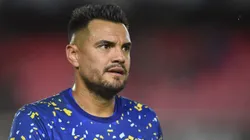 Romero, arquero y referente de Boca.