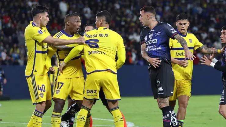 Boca se presentó en suelo ecuatoriano.