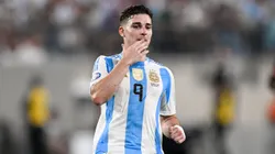 Julián Álvarez, reciente campeón con la Selección Argentina.