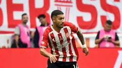 Eros Mancuso, defensor de Estudiantes.