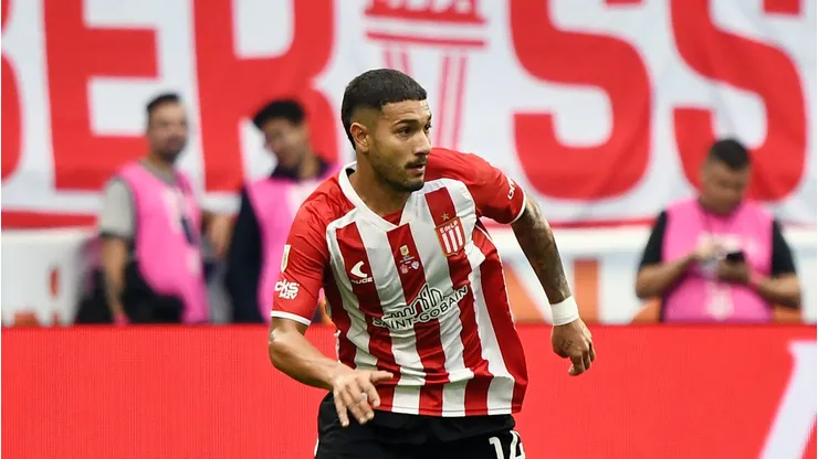 Eros Mancuso, defensor de Estudiantes.