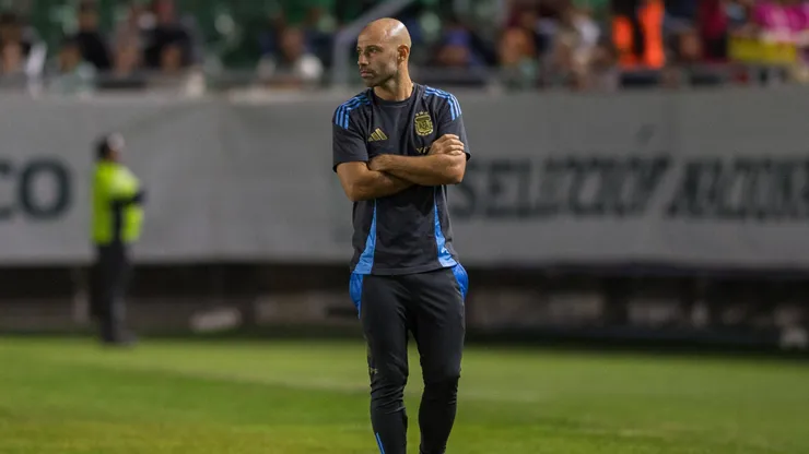 Mascherano se prepara para los Juegos Olímpicos.