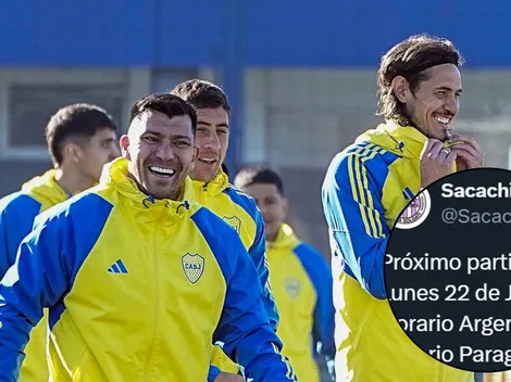 Sacachispas se burló de Boca tras el incidente en la previa a la Copa Sudamericana