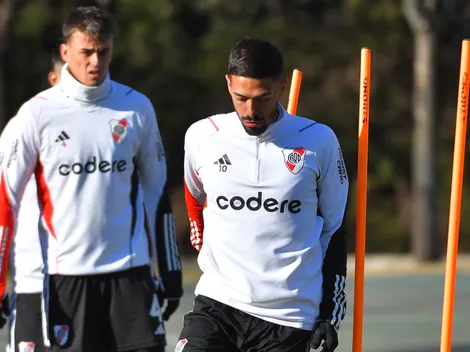 River hoy: Rodríguez, casi descartado, la decisión del cuerpo técnico con Armani y Borja, la situación de Pezzella y el posible once