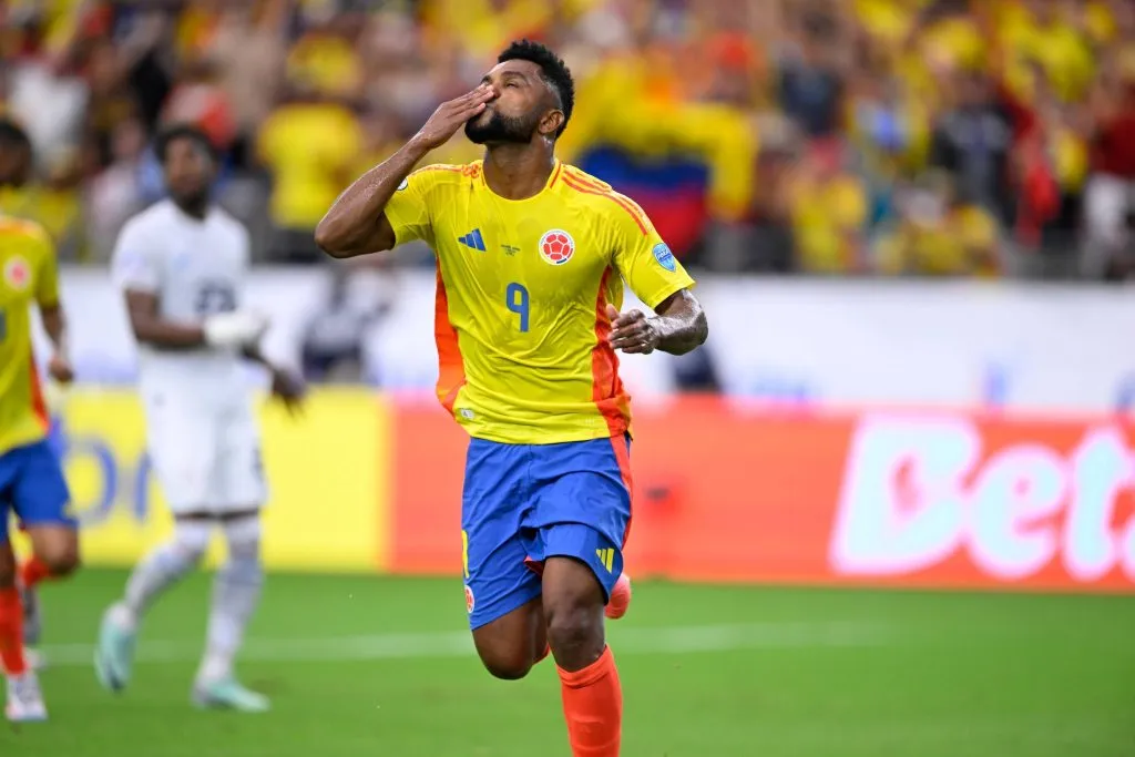 Miguel Borja anotó un gol en la Copa América. (Foto: IMAGO).