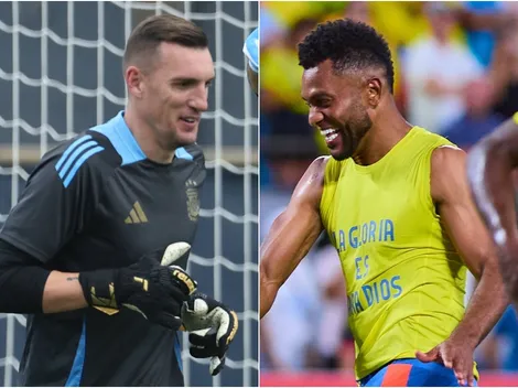 La decisión que tomó River con Armani y Borja tras la final de la Copa América