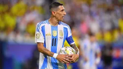 Ángel Di María en su último partido con la Selección Argentina.