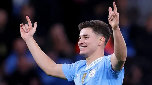 Julián Álvarez podría dejar al Manchester City.