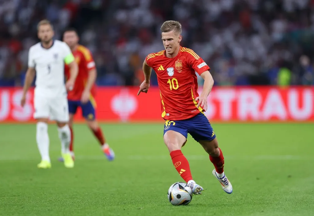Dani Olmo, pretendido por Manchester City. (Foto: Getty)