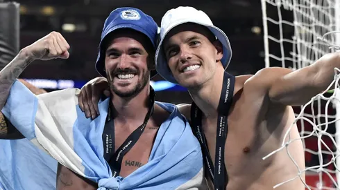 Rodrigo De Paul y Giovani Lo Celso en la Selección Argentina.