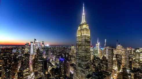 El imponente Empire State de Estados Unidos.