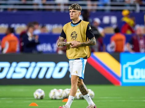 Alejandro Garnacho reveló su próximo objetivo con la Selección Argentina tras ganar la Copa América 2024