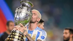 Rodrigo De Paul se consagró campeón de la Copa América.