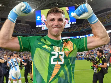 La extraordinaria estadística de Dibu Martínez con la Selección Argentina