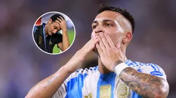 La reacción de Scaloni al gol de la consagración