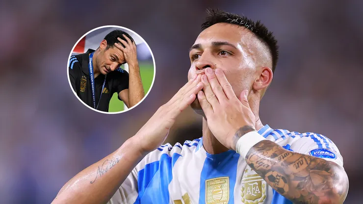 La reacción de Scaloni al gol de la consagración