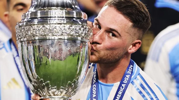 Alexis Mac Allister conquistó su primera Copa América.