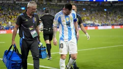 Así se fue Lionel Messi de la cancha.