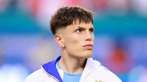 Alejandro Garnacho, figura de la Selección Argentina.