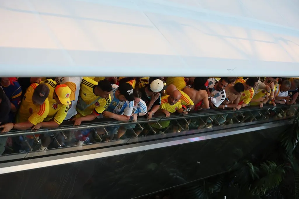 Imágenes de los incidentes. (Foto: Getty)