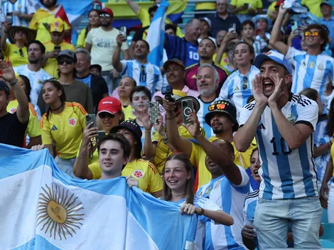 Por qué están mezclados los hinchas de Argentina y Colombia en la final de la Copa América 2024