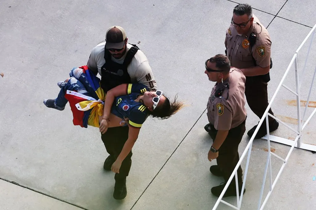 Imágenes de los incidentes. (Foto: Getty)