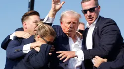 Donald Trump fue víctima de un atentado en plena campaña presidencial.