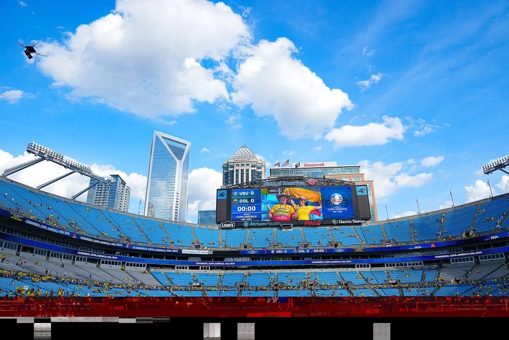 Bank of America Stadium, sede del tercer puesto de la Copa América (IMAGO)