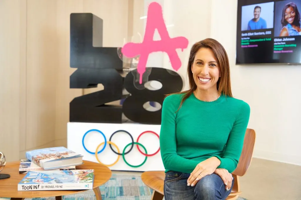 Uno de los logos de Los Ángeles 2028. (Foto: Imago)